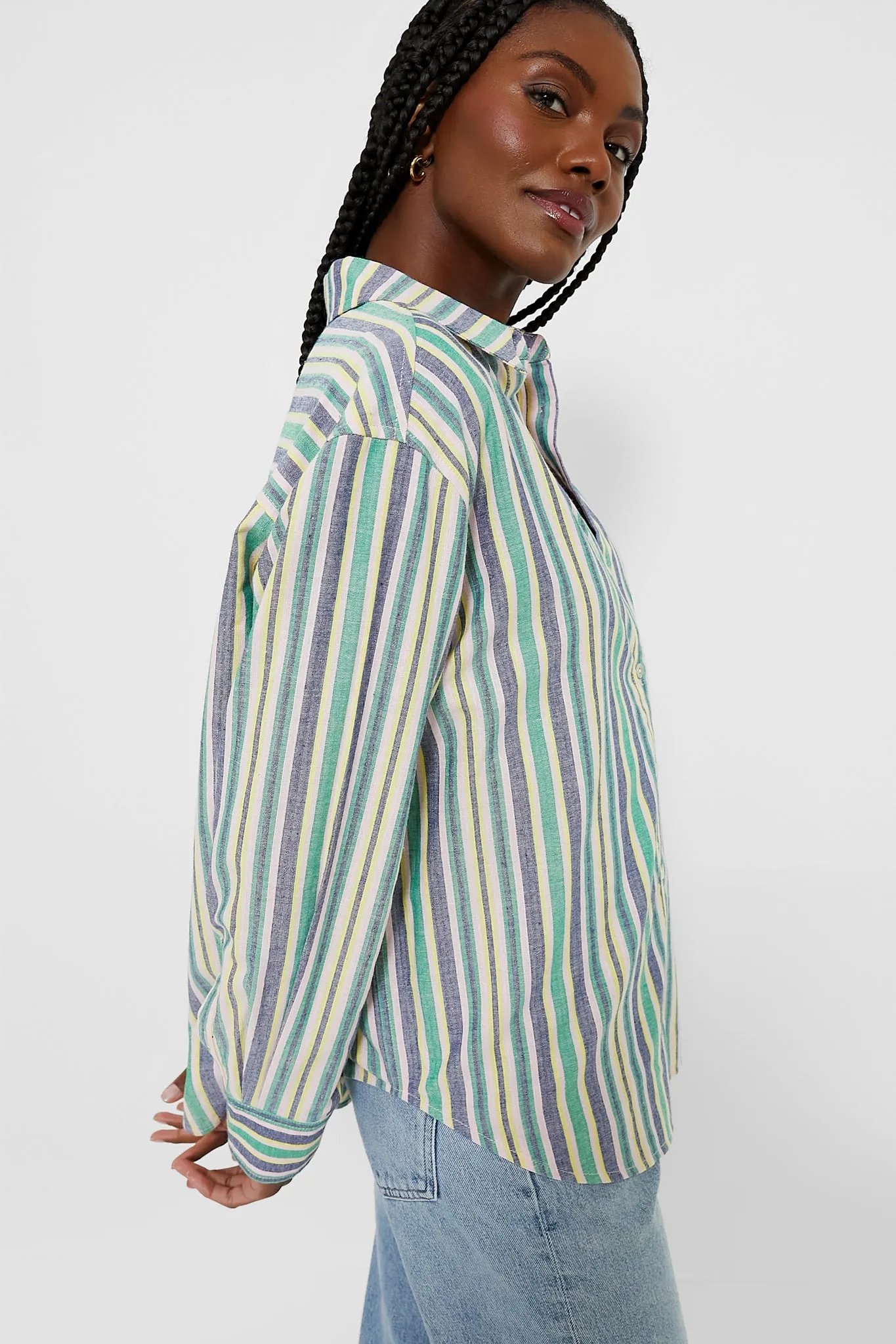 Zephyr Stripe Keegan Button Down