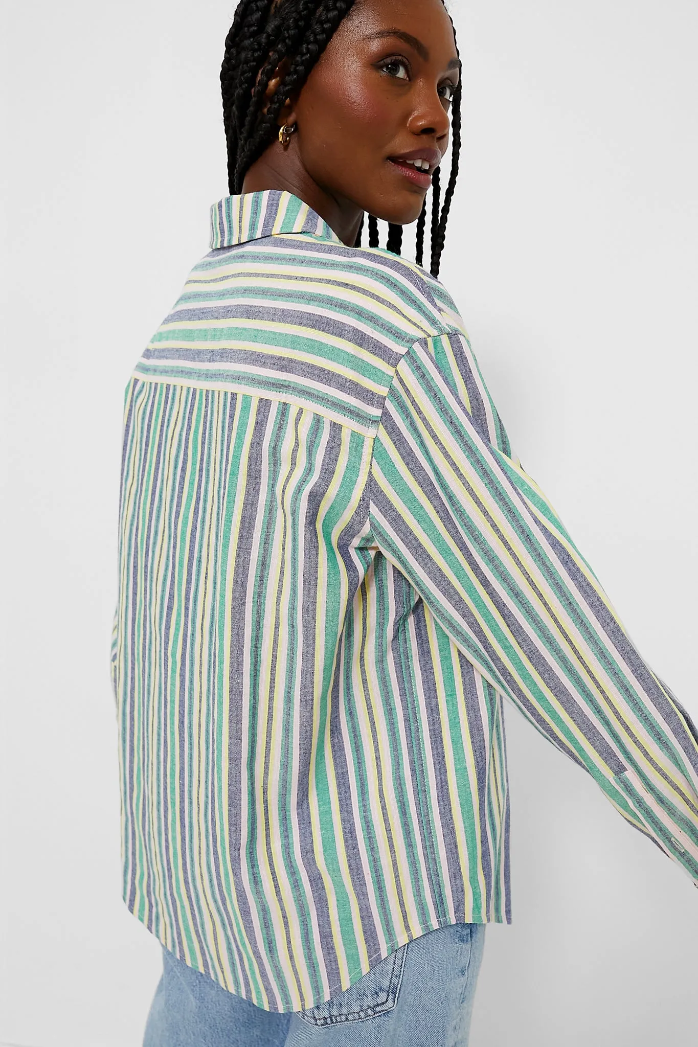 Zephyr Stripe Keegan Button Down